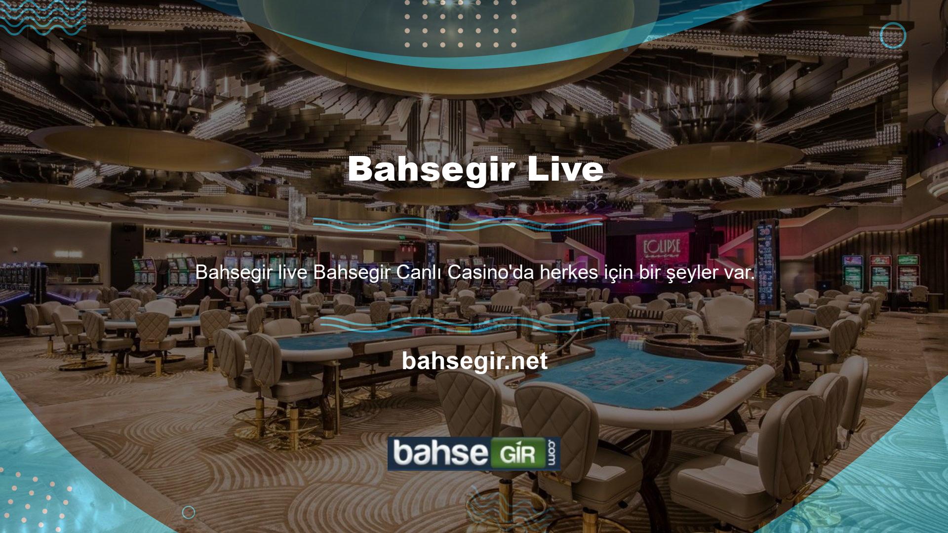 Bahsegir Canlı Casino'nun Slotlar bölümü düzenli olarak güncellenmekte ve sıklıkla yeni oyunlar eklenmektedir