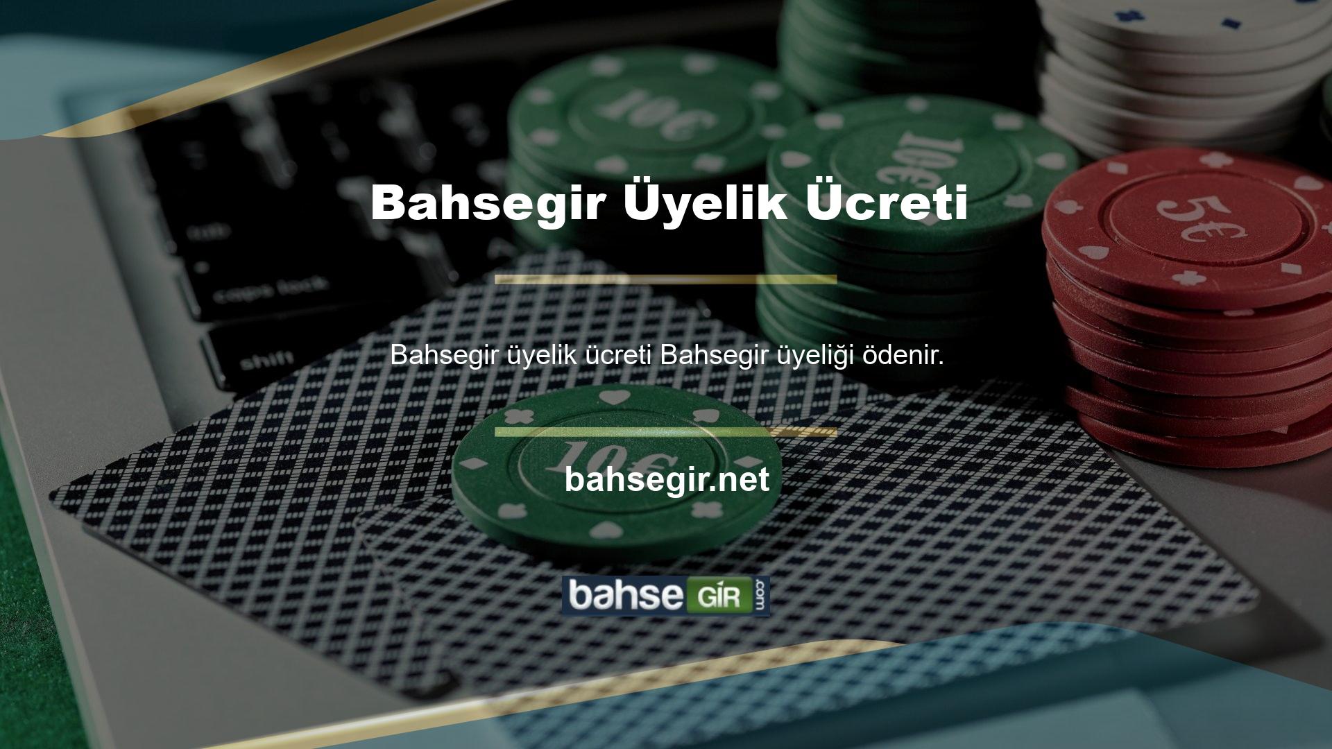 Bahsegir üyeliği ödenir mi? Belli bir miktar para yatırırsanız ücretsiz bonus da alabilirsiniz